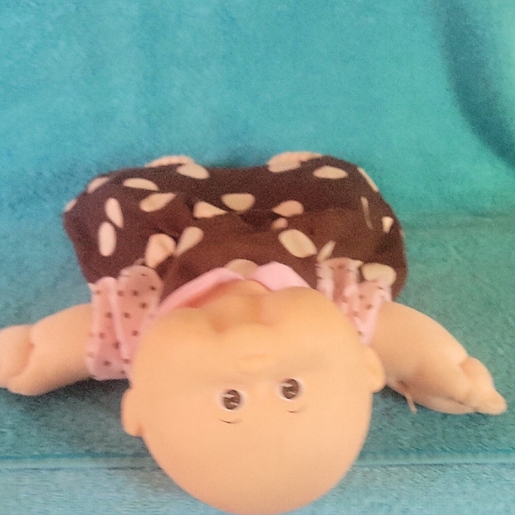 Cabbage Patch 1978-1983 Polka Dot Dress Baby Doll. Vintage and Desirable. - Picture 8 of 13